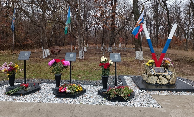 Аллея Памяти земляков, героически погибших в ходе проведения СВО в Украине